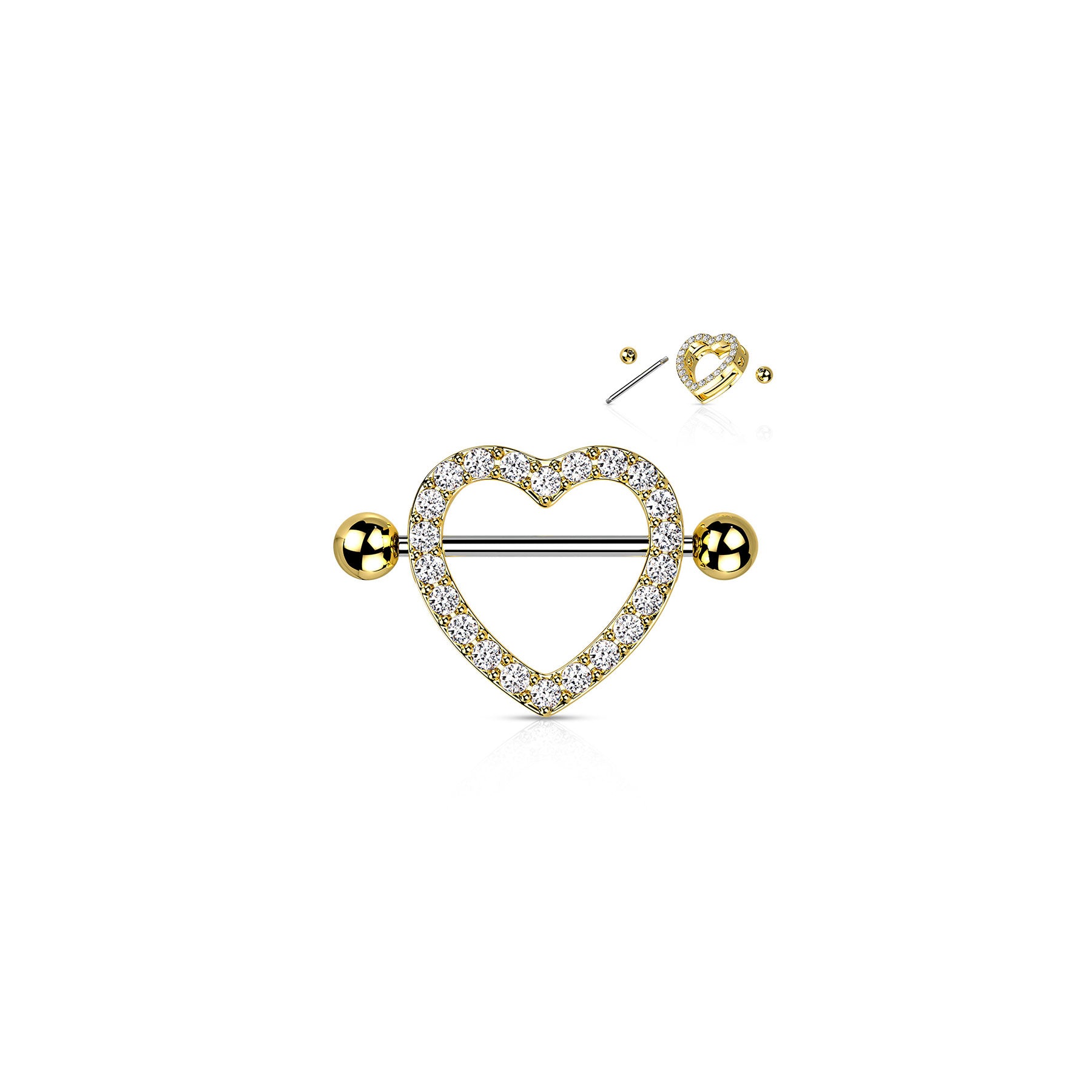 Piercing Teton DEBRA en Acier et Zirconium