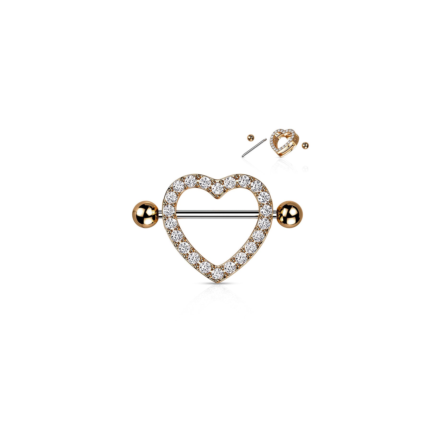Piercing Teton DEBRA en Acier et Zirconium