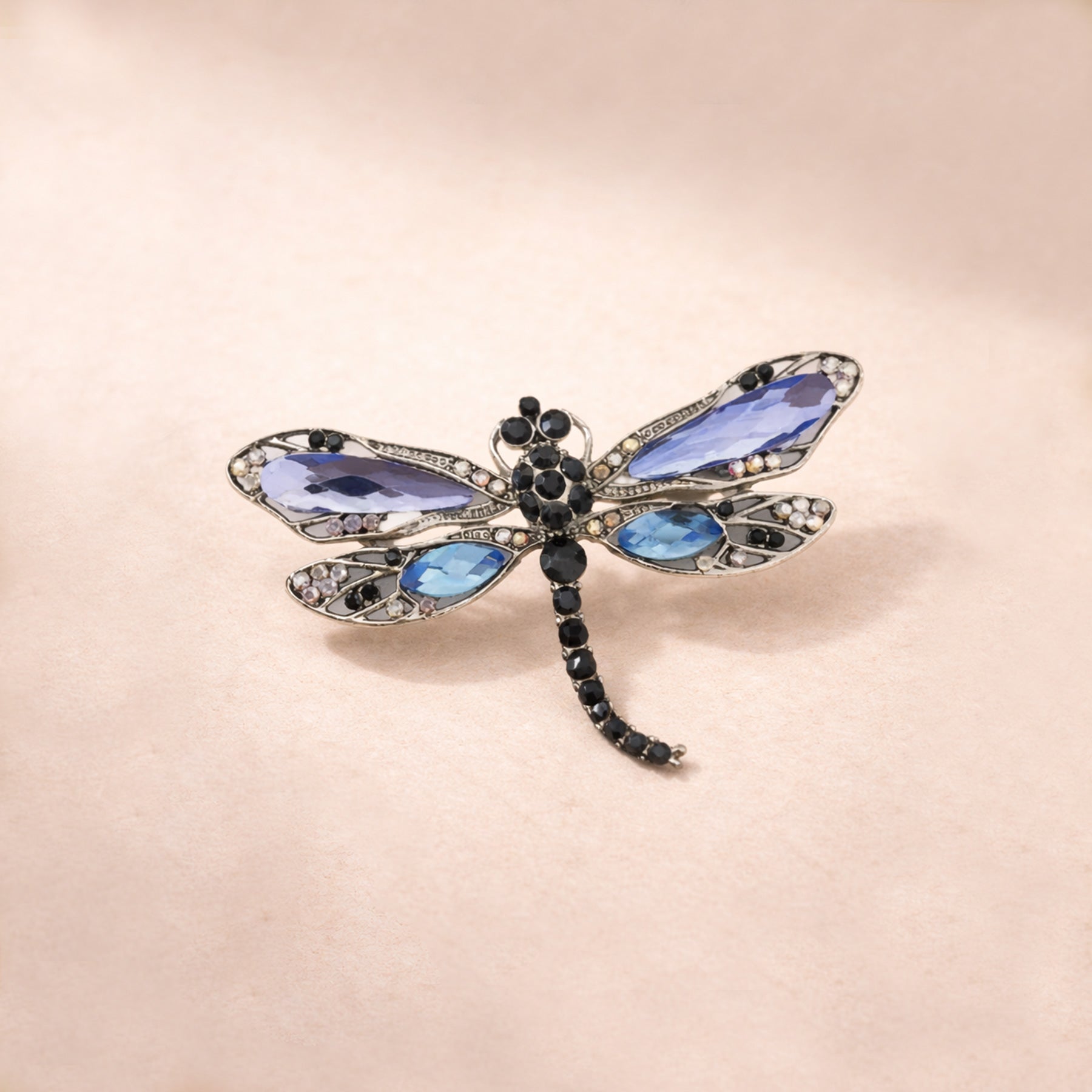 Broche AZUR DRAGONFLY en Acier