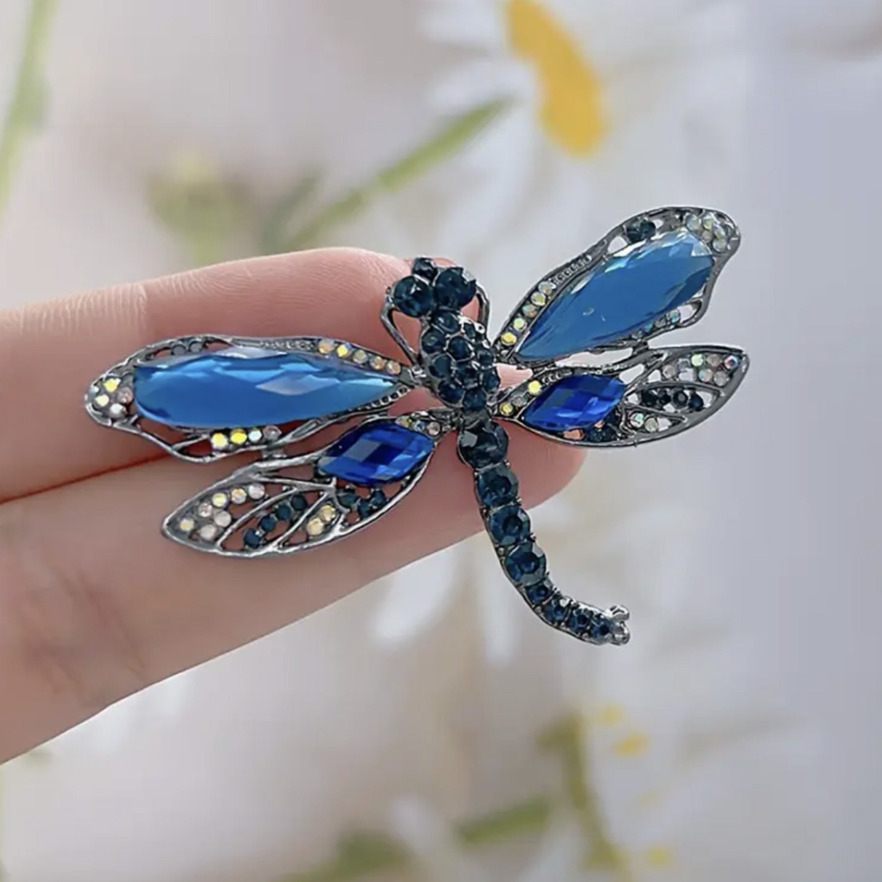 Broche AZUR DRAGONFLY en Acier