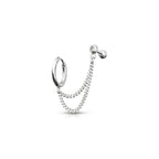 Piercing Oreille ELIA en Acier et Zirconium