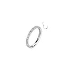 Piercing Oreille ou Nez GIULIA en Titane et Zirconium