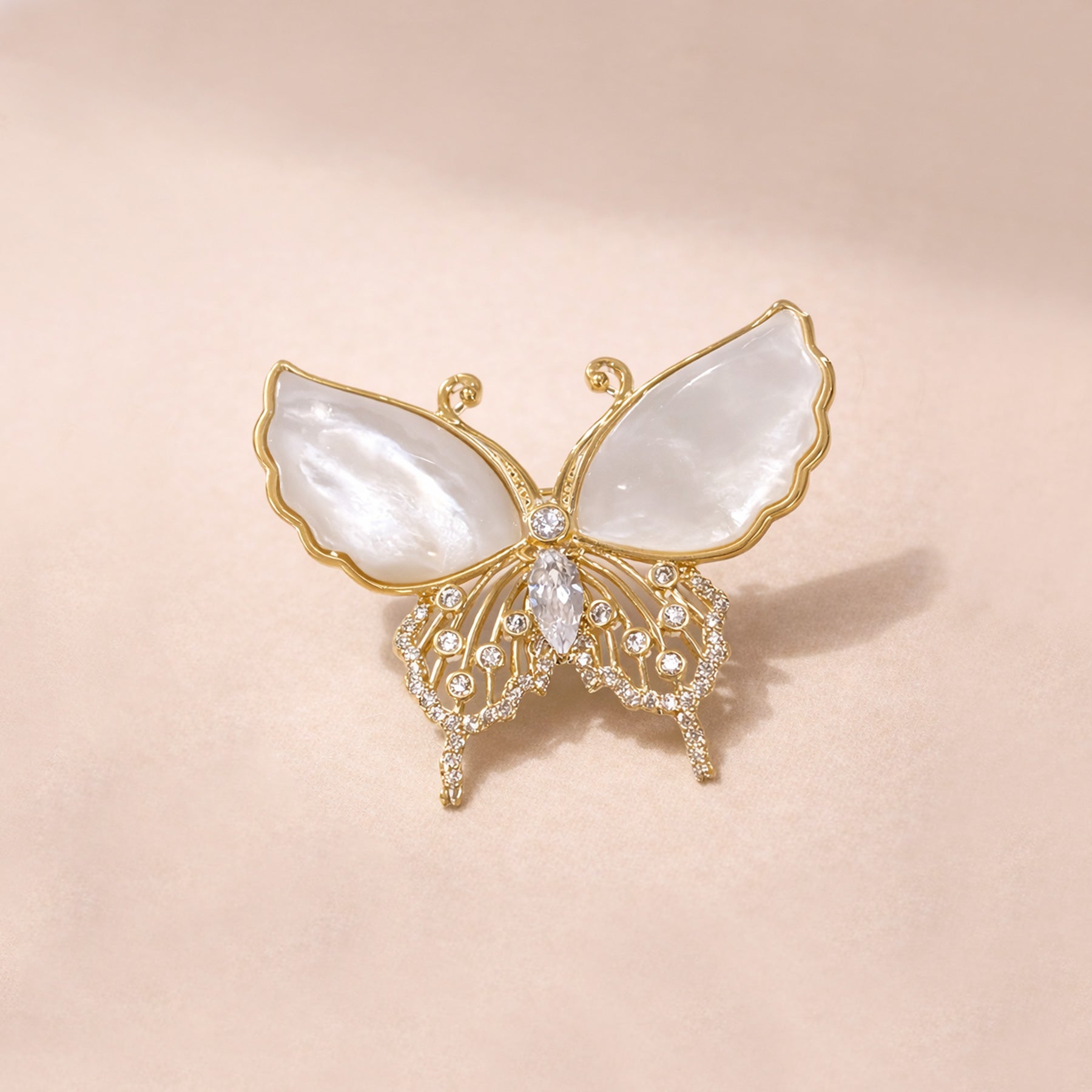 Broche GOLDEN BUTTERFLY GRACE