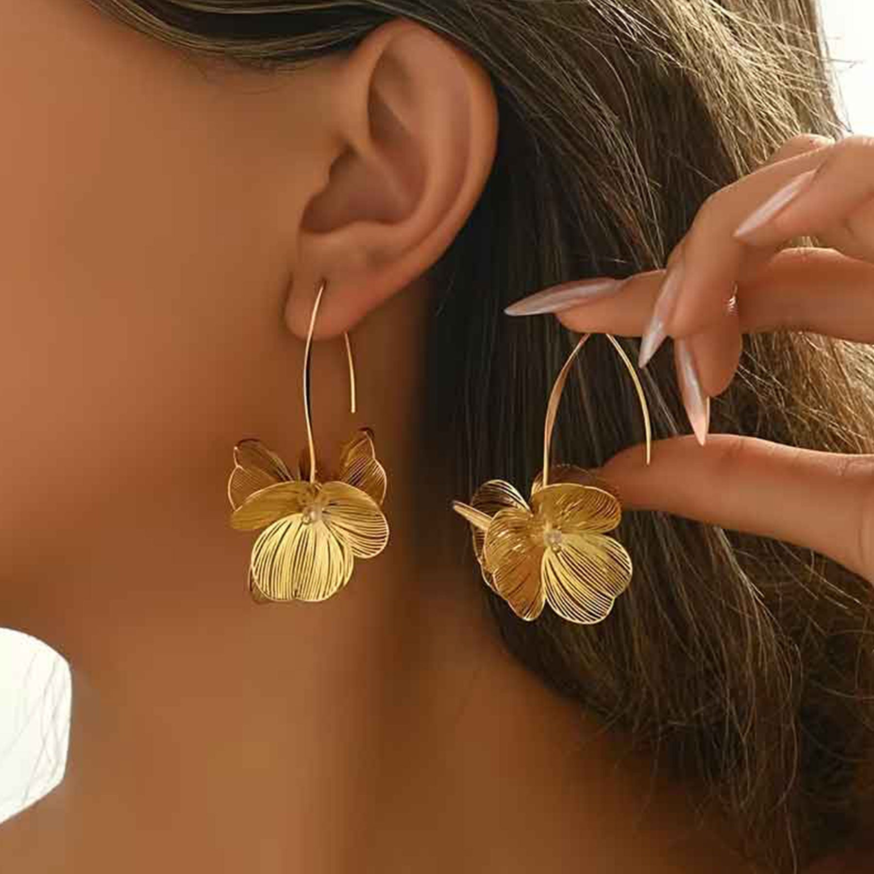 Boucles d'oreilles GEISHA