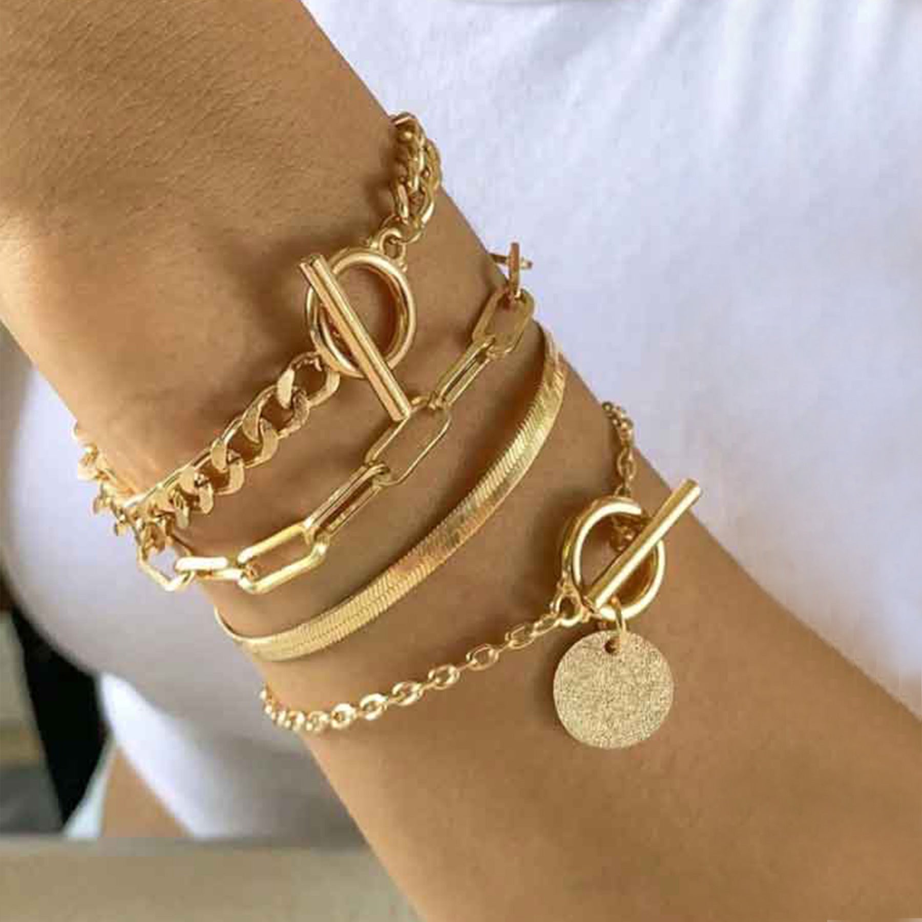 Set de 4 Bracelets GLORIA