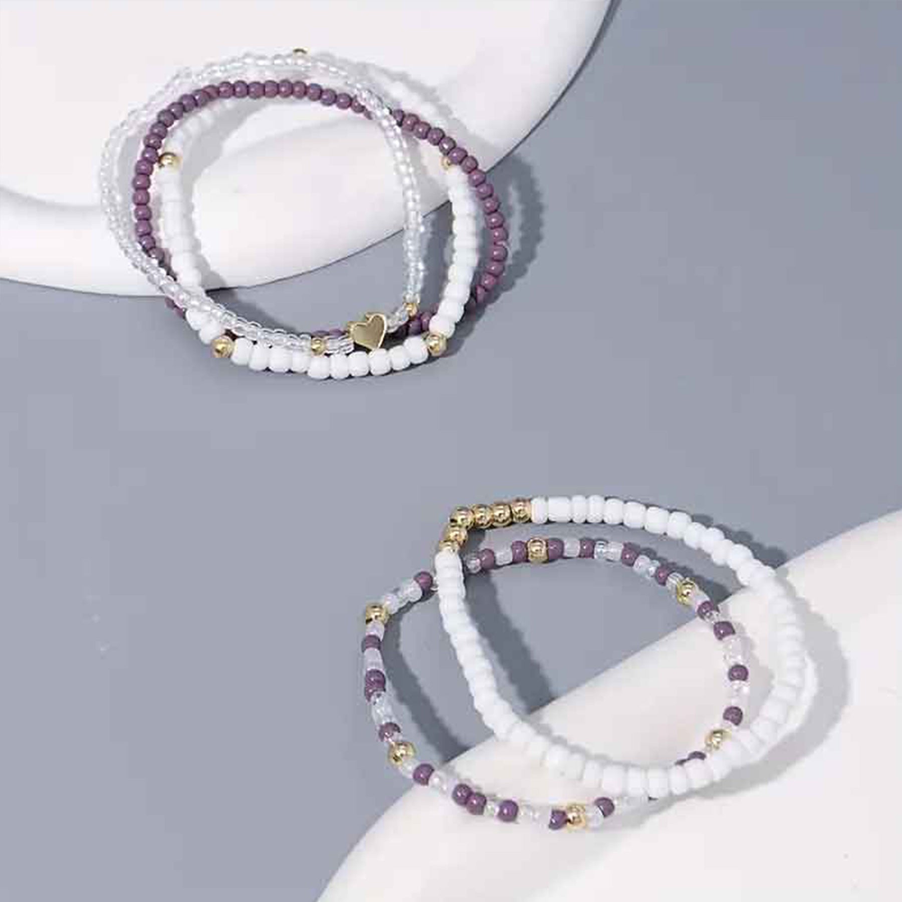 Set de 4 Bracelets GUIMAUVE