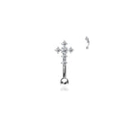 Piercing Arcade / Nombril HALIMA en Acier et Zirconium