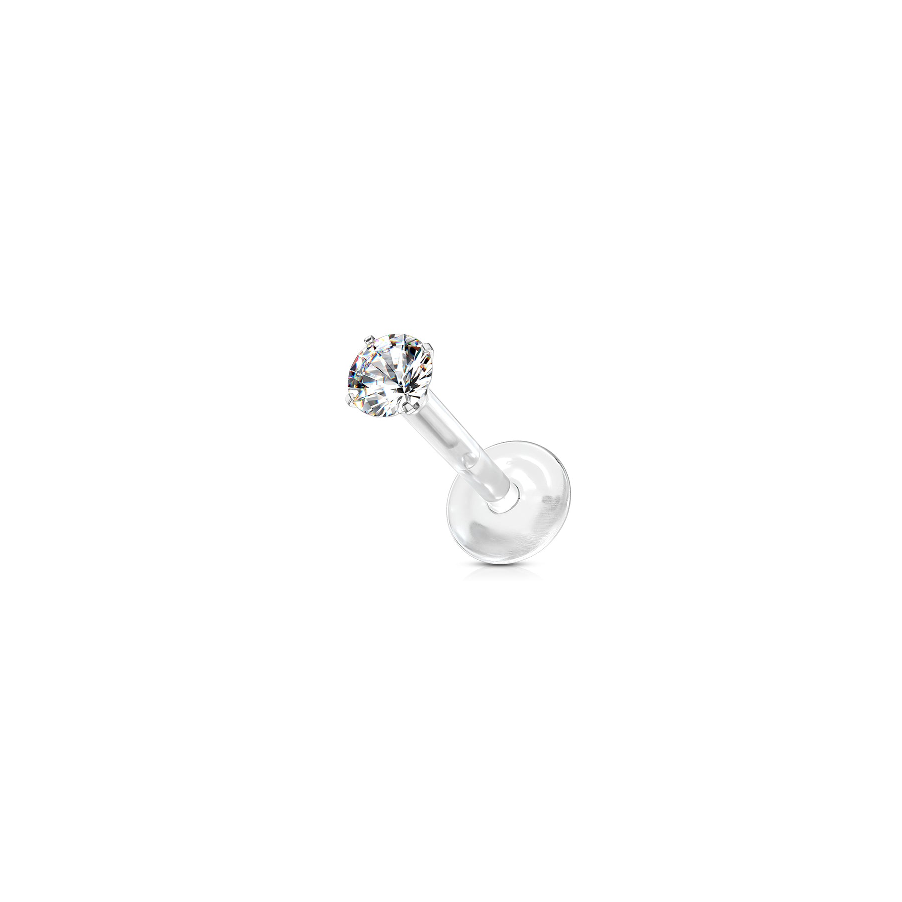 Piercing Labret HAWA en Acier et Bio Flex