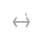 Piercing Téton HEDAYA en Titane et Zirconium
