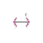 Piercing Téton HEDAYA en Titane et Zirconium