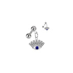 Piercing Oreille HEIMATA en Acier et Zirconium
