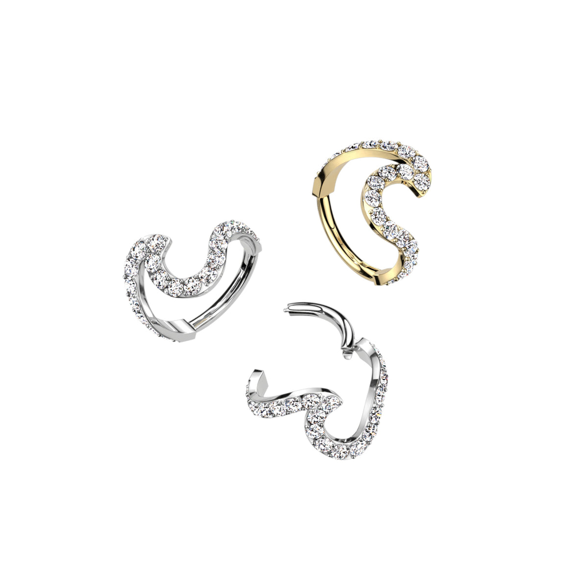 Piercing Oreille IDONA en Acier et Zirconium