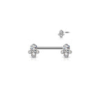 Piercing Téton IMELA en Titane et Zirconium