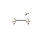 Piercing Téton IMELA en Titane et Zirconium