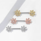 Piercing Téton ISRAA en Acier et Zirconium