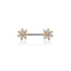 Piercing Téton ISRAA en Acier et Zirconium