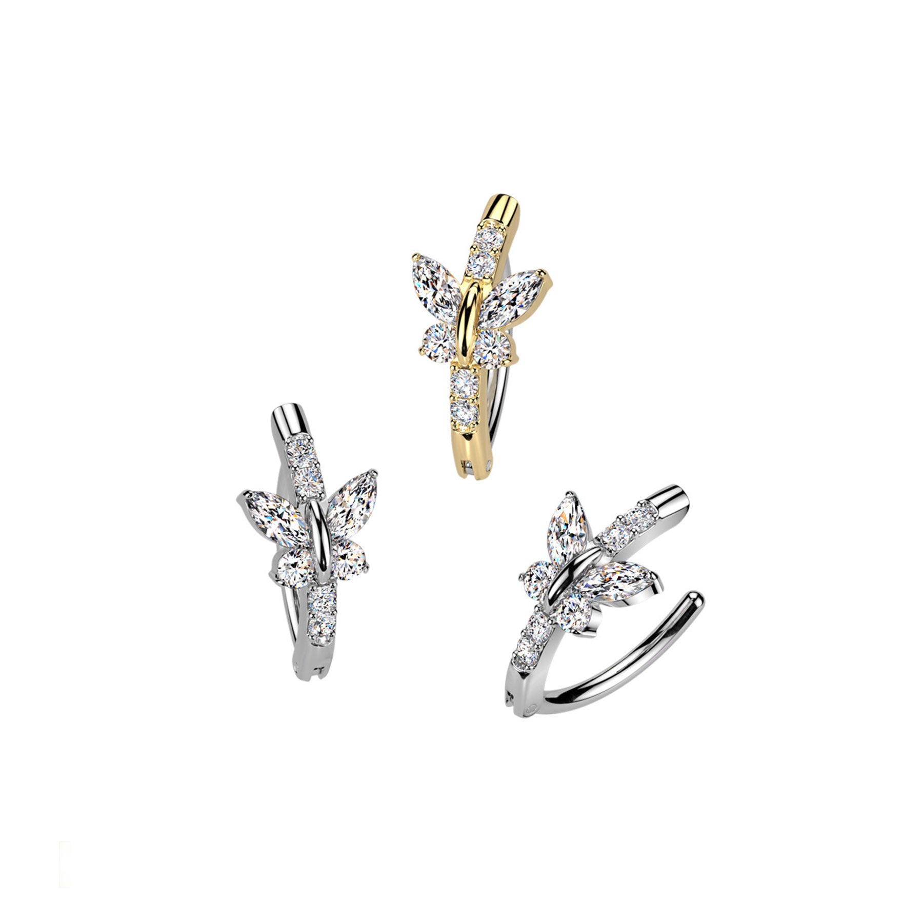 Piercing Nombril ISIRA en Acier et Zirconium