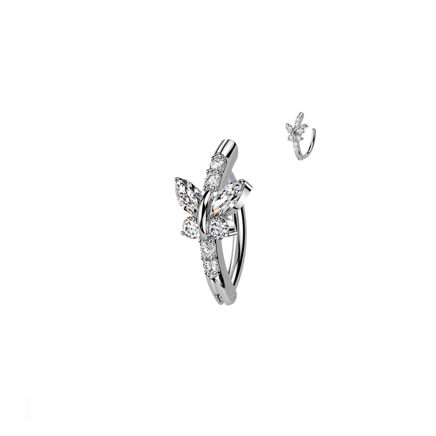 Piercing Nombril ISIRA en Acier et Zirconium