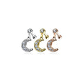 Piercing Oreille IVANNA en Acier et Zirconium