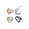 Piercing Oreille JADA en Titane et Zirconium