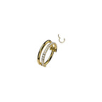 Piercing Oreille / Nez JANA en Titane et Zirconium