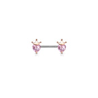 Piercing Téton JARIKA en Acier et Zirconium