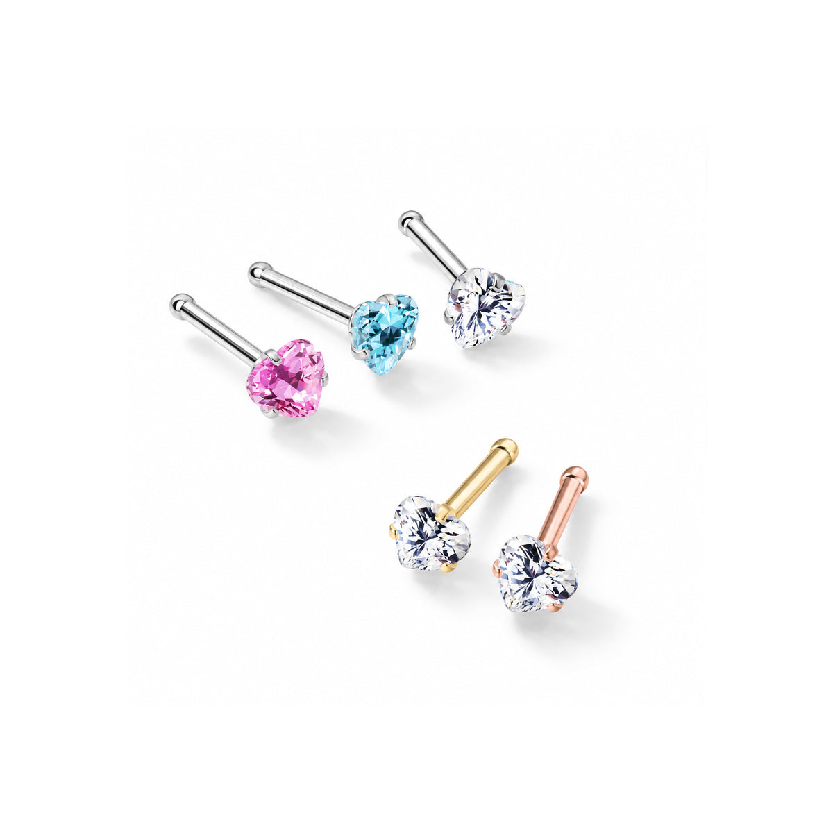 Piercing Nez JICELA en Acier et Zirconium