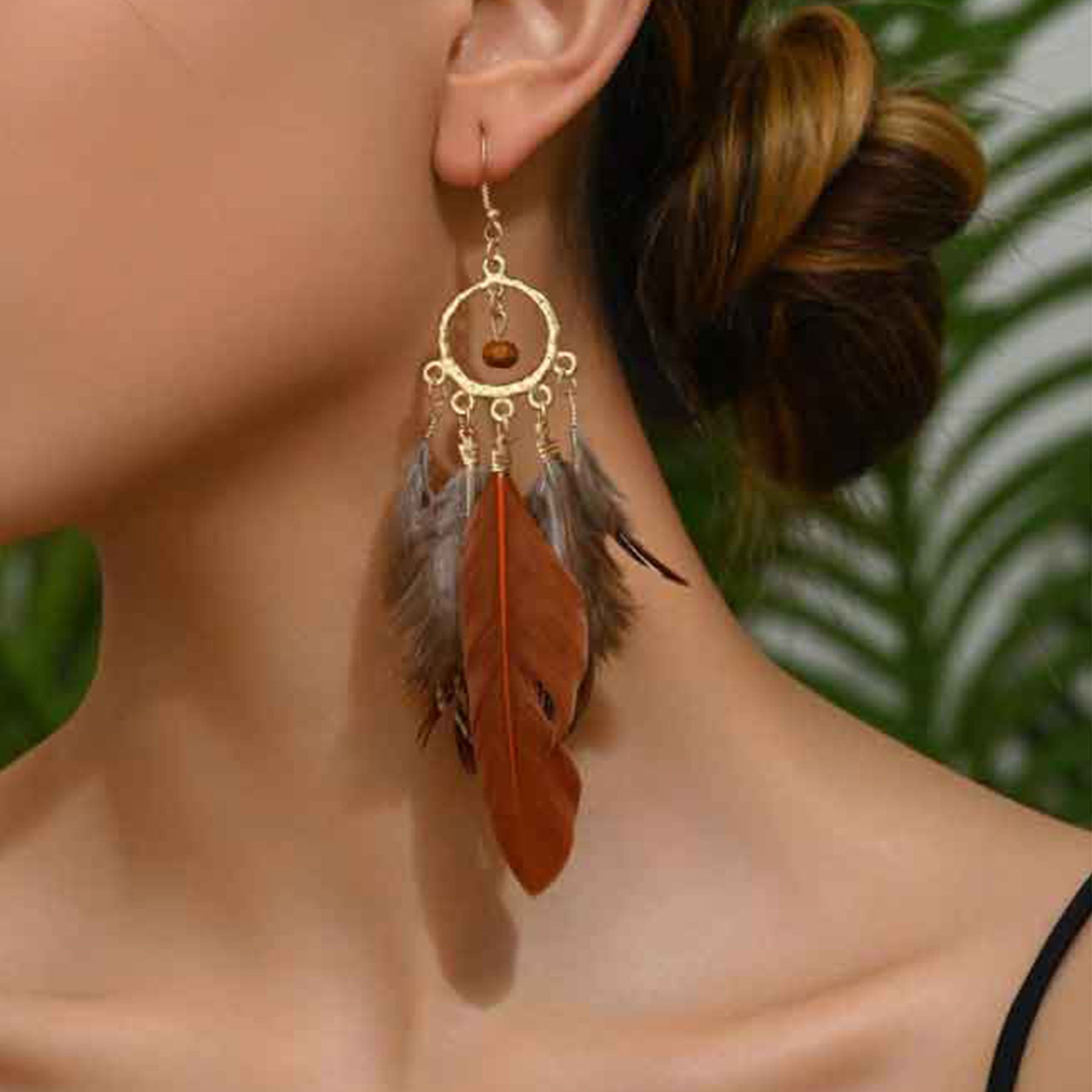 Boucles d'oreilles JUNGLE