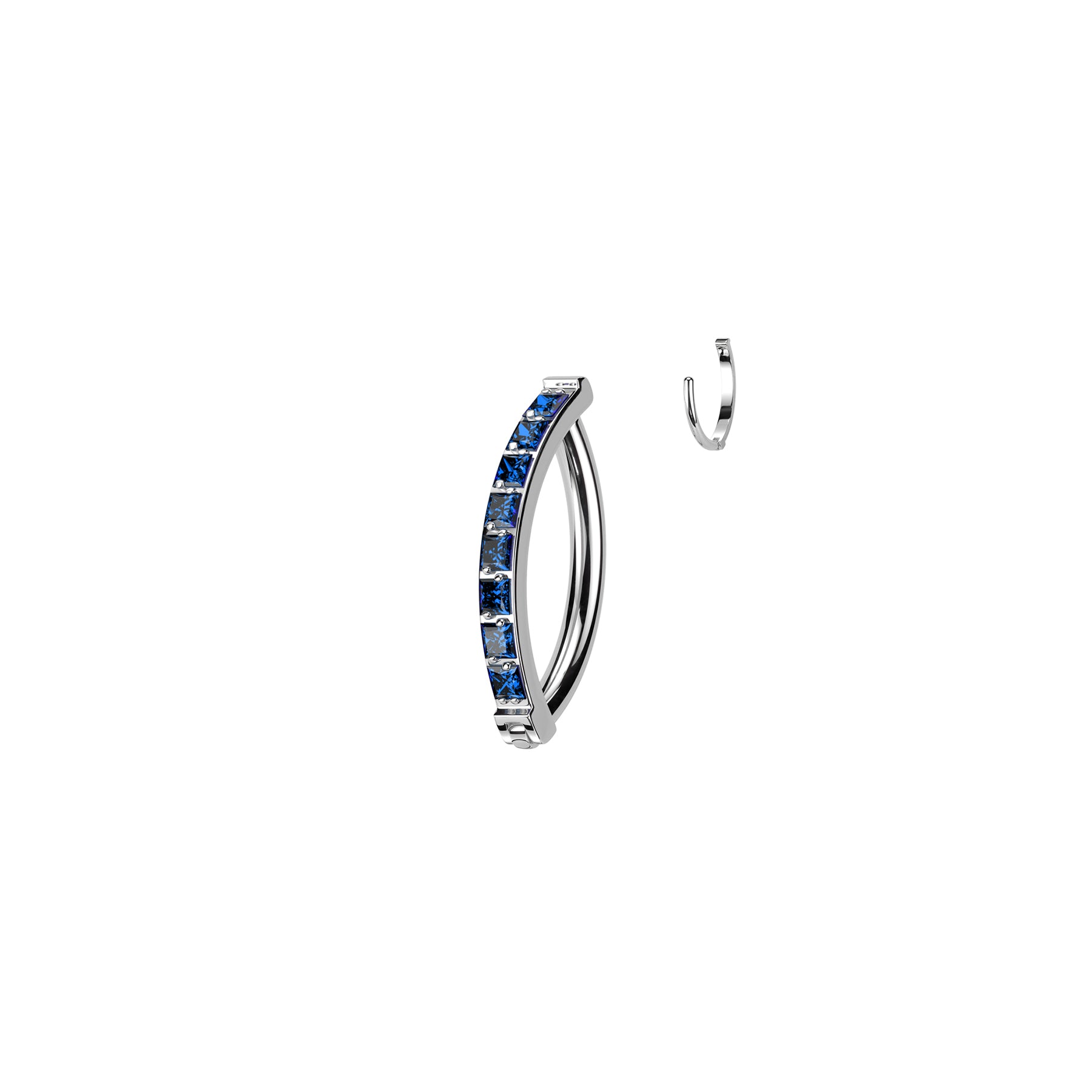 Piercing Nombril KAHIA en Titane et Zirconium