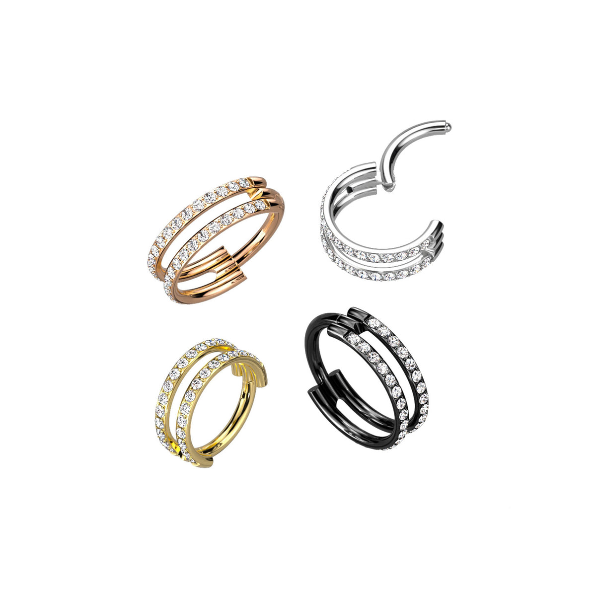 Piercing Oreille / Nez KAIYA en Titane et Zirconium