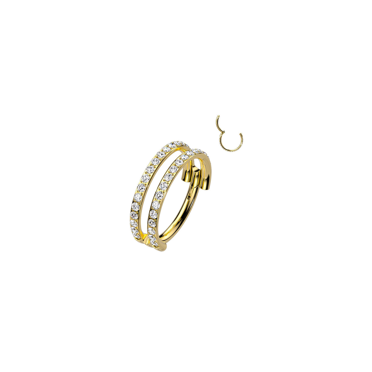 Piercing Oreille / Nez KAIYA en Titane et Zirconium