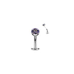 Piercing Labret KAYA en Titane et Zirconum