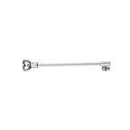 Piercing Oreille KAYLA en Acier chirurgical et Oxyde de Zirconium