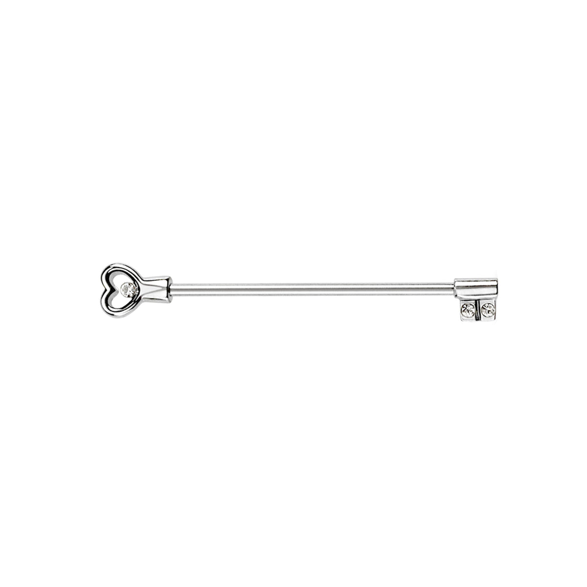 Piercing Oreille KAYLA en Acier chirurgical et Oxyde de Zirconium