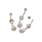 Piercing Nombril KYMIA en Acier et Zirconium