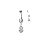 Piercing Nombril KYMIA en Acier et Zirconium