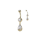 Piercing Nombril KYMIA en Acier et Zirconium