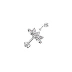Piercing Labret KYRA en Titane et Zirconium