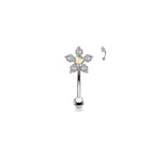Piercing Arcade & Nombril KIARA en Acier et Zirconium