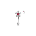 Piercing Arcade & Nombril KIARA en Acier et Zirconium