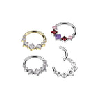 Piercing Nez LINDRA en Titane et Zirconium