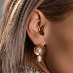 Piercing Oreille LUCILA en Acier Chirurgical 316L