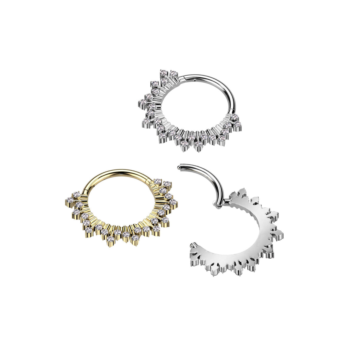 Piercing Nez LURA en Acier et Zirconium