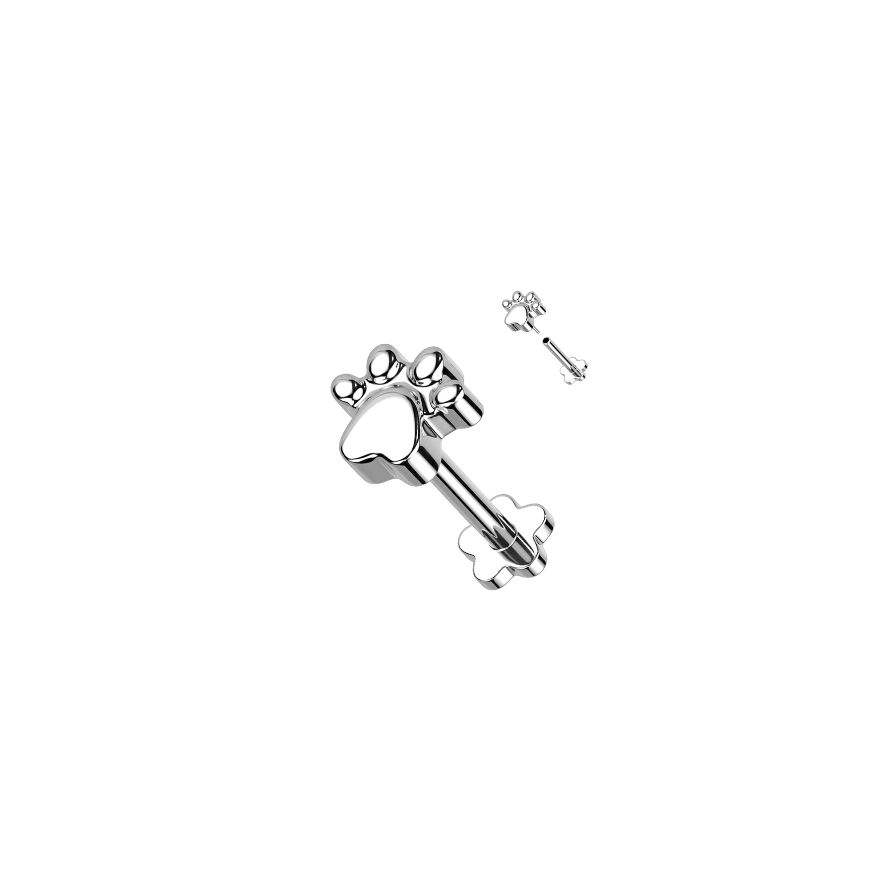 Piercing Labret LYRA en Titane