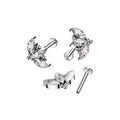Piercing Labret MAHA en Titane et Zirconium