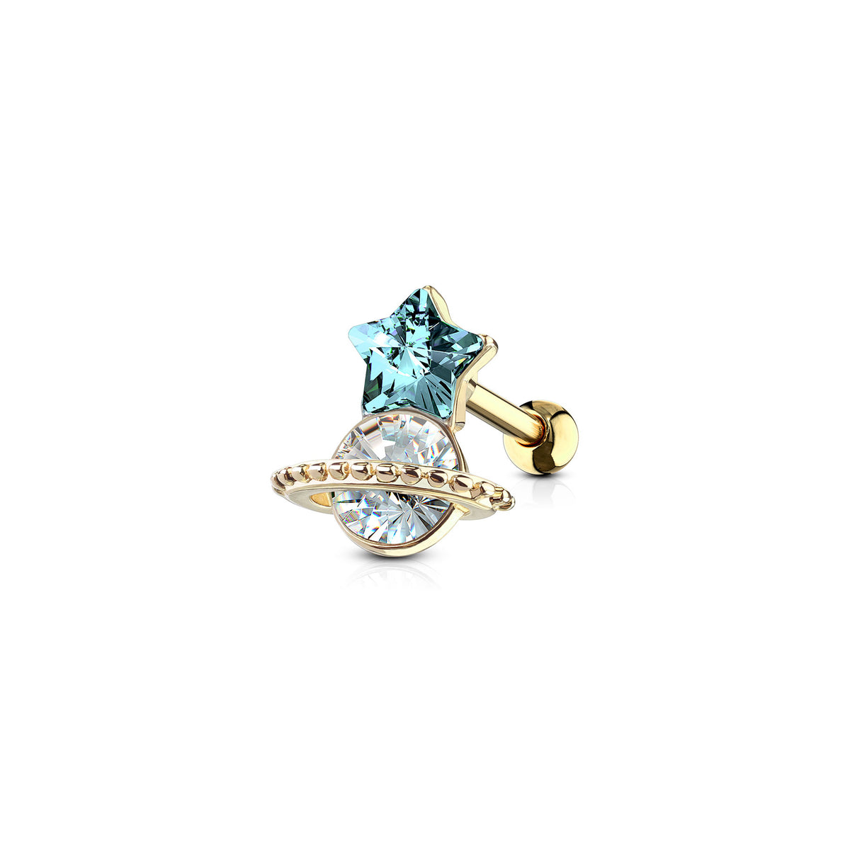 Piercing Tragus MAKITA en Acier et Zirconium