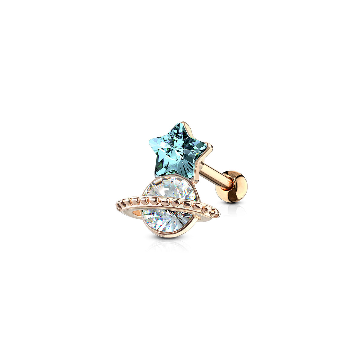 Piercing Tragus MAKITA en Acier et Zirconium