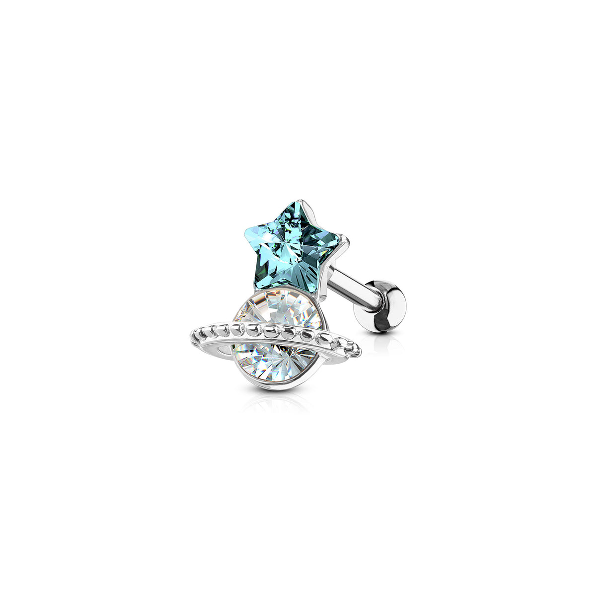 Piercing Tragus MAKITA en Acier et Zirconium