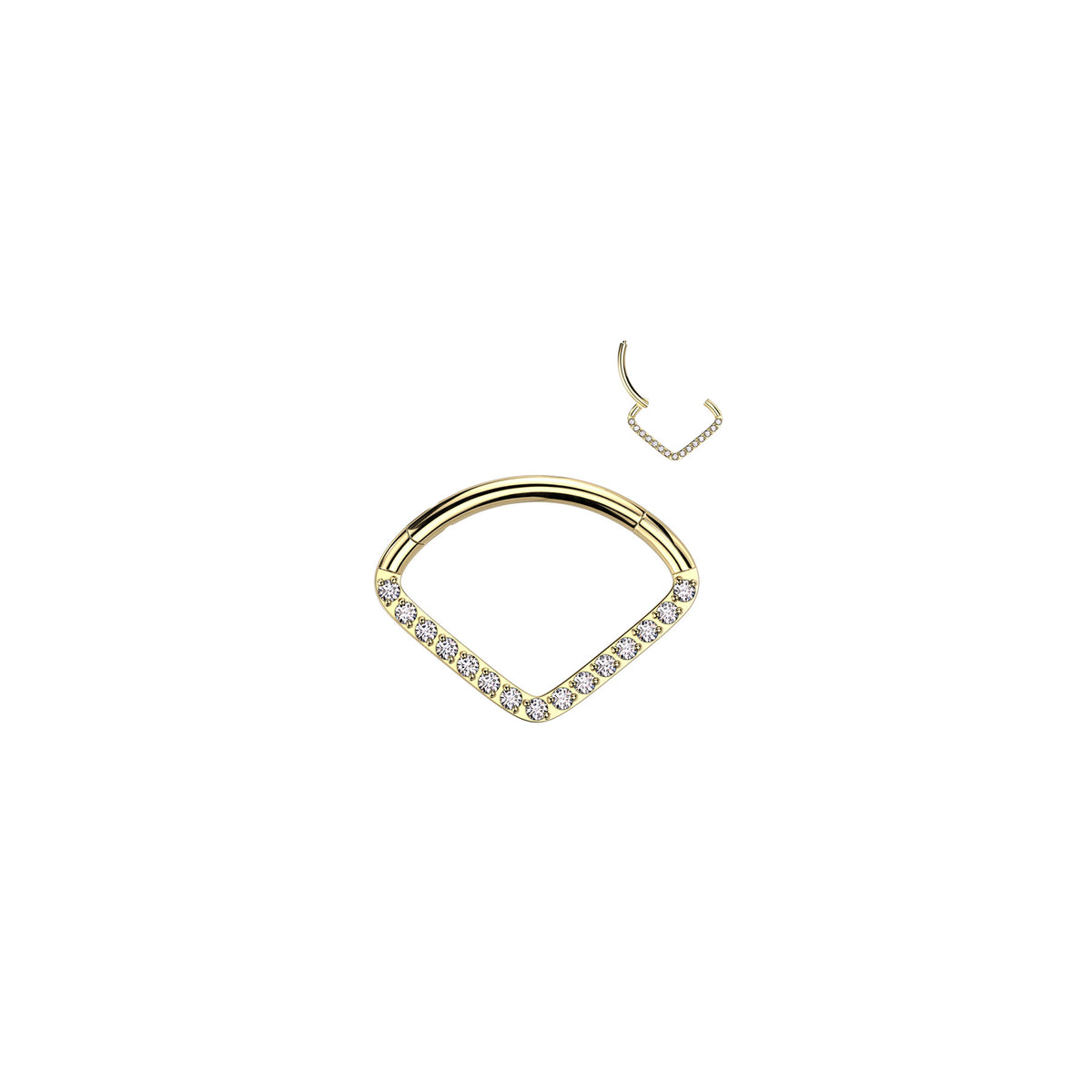 Piercing Nez MARA en Titane et Zirconium