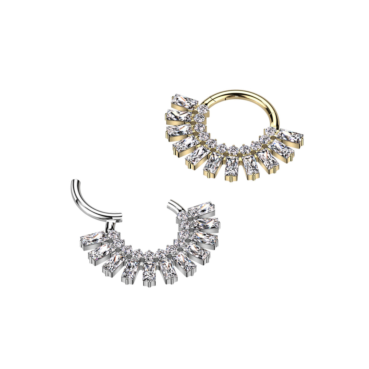 Piercing Nez MARVA en Titane et Zirconium